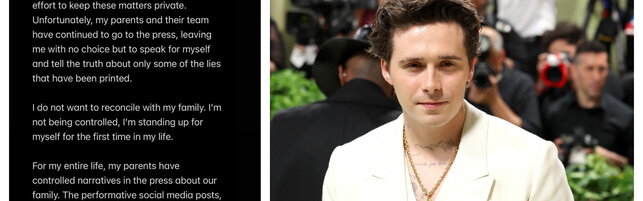 Brooklyn Peltz Beckham: "Non voglio riconciliarmi con la mia famiglia"