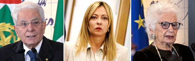 Giorno della Memoria, Meloni: "Condanniamo la complicità del regime fascista" | Mattarella: "Nessun posto per chi predica odio e violenza"