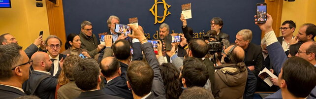 La Lega porta Casapound alla Camera, scoppia la bufera e salta la conferenza