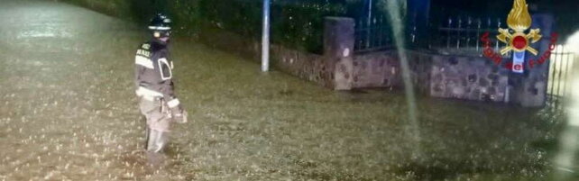 Crolla muro di contenimento a Formello (Roma), muore un 60enne