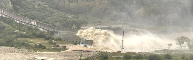 Maltempo in Molise, piano di emergenza per la diga del Liscione