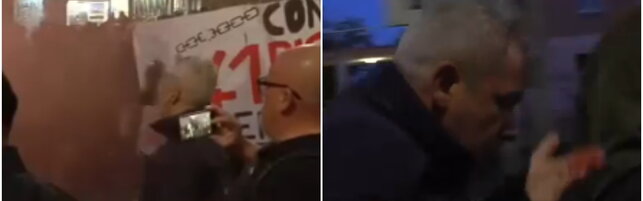 Corteo anarchico a Roma, poliziotto ferito in faccia da bottiglia