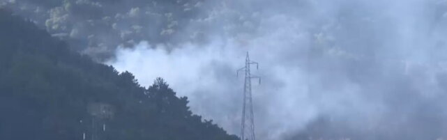 Incendio sul Monte Faeta: vigili del fuoco ancora al lavoro