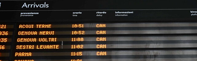 Treni, sospeso lo sciopero dell'11 giugno