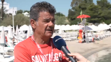 Da Milano a Polignano per fare il bagnino: "Il mare per me è