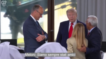 Anteprima: Giorgia Meloni avvicina Trump al G7 di Evian: "Siamo sempre stati amici" | La replica: "S…