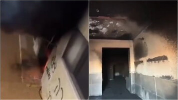 Coloni israeliani incendiano due moschee in Cisgiordania