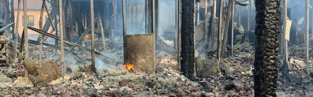 Incendio in una scuola dell'infanzia a Campobasso