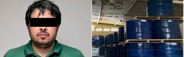 Anteprima: Messico, sequestrati 24.400 litri di metanfetamina