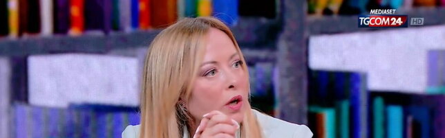 Giorgia Meloni a "10 Minuti": l'intervista integrale