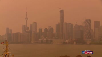 Incendi boschivi in Canada influenzano la qualità dell'aria