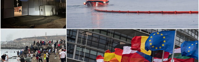 Anteprima: Migranti, ancora scontro Spagna-Italia | Roma punta sugli hub europei: "Subito progetti p…