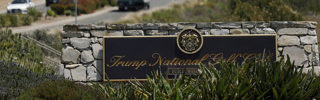 Uomo armato arrestato vicino al campo da golf di Trump