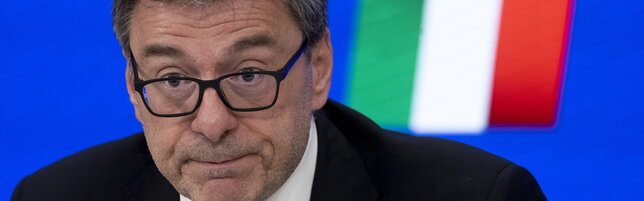 Giancarlo Giorgetti: "All'Ue chiederemo lo 0,6% per l'energia e lo 0,9% per la difesa"