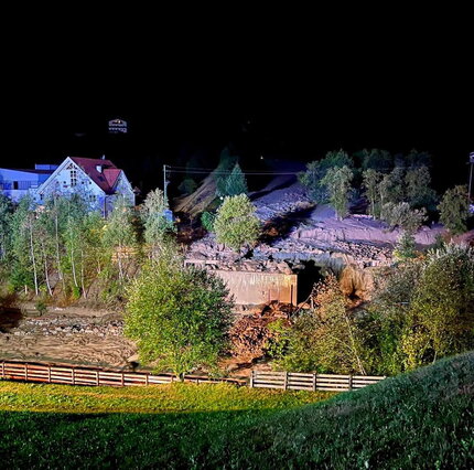 Anteprima: Maxi frana nella notte in Valle Aurina in Alto Adige: 120 evacuati