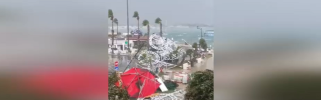 Anteprima: Ondata di maltempo in Salento: tromba d'aria e danni a Porto Cesareo