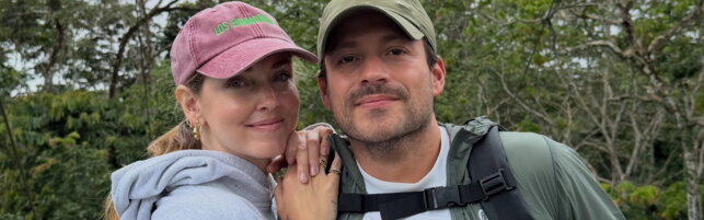 Chiara Ferragni e José Hernandez all'avventura in Amazzonia in compagnia di un "intruso"
