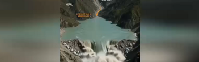 Anteprima: L'alluvione in Nepal originata da un evento a probabilità zero, ora possibile a causa del…