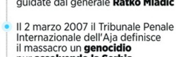 Anteprima: Jugoslavia, la storia del massacro di Srebrenica