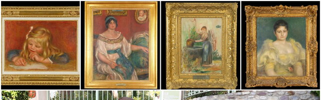 Anteprima: Furto di quadri in Costa Azzurra: rubati quattro Renoir dal museo di Cagnes-sur-Mer | Lad…