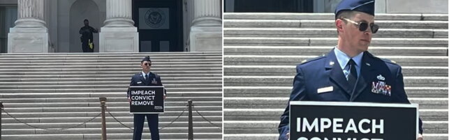 Anteprima: Usa, militare rischia il carcere per aver chiesto l'impeachment e la rimozione di Trump