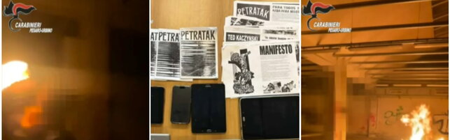Anteprima: Pesaro, preparavano molotov: perquisizioni e sequestri a quattro giovanissimi