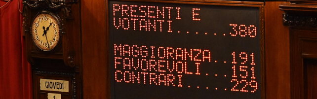 Anteprima: Legge elettorale, respinte alla Camera con voto segreto le questioni pregiudiziali