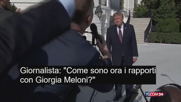 Anteprima: Trump: "Il mio rapporto con Meloni è molto buono, mi è sempre piaciuta"