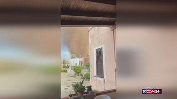 Anteprima: Marsala, la tromba marina a distanza ravvicinata