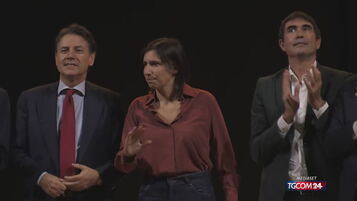 Schlein-Conte, sorrisi e frecciate nel campo largo