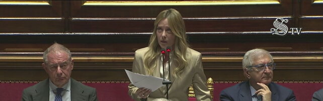 Meloni in Parlamento: "Pieno sostegno a Kiev, rischiosa la scelta di Trump sul gasolio russo"
