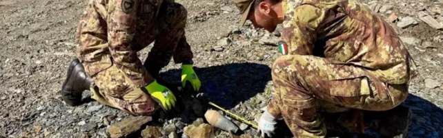 Alto Adige, dai ghiacciai in ritirata spuntano vecchi ordigni della Prima guerra mondiale